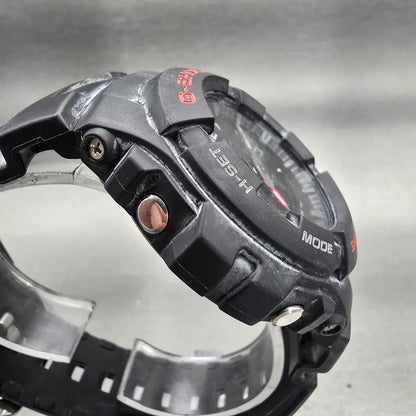 Casio G-Shock G-100 Watch Men 47mm Black Dial Black Case Alarm New Battery3