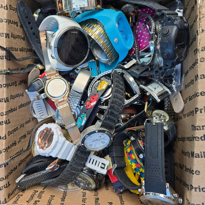 Watch Lot Men Women Invicta Casio Guess Fossil Wenger 15.8 LB VTG Modern PARTS3