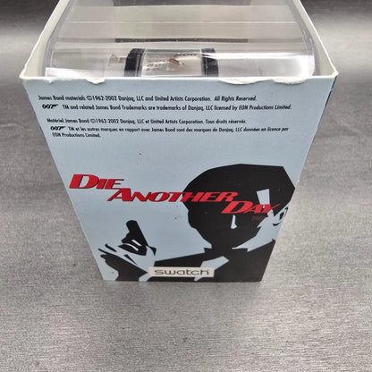Swatch Turn Over James Bond Die Another Day Watch Men 29mm SUFB100 New Batt NOS10