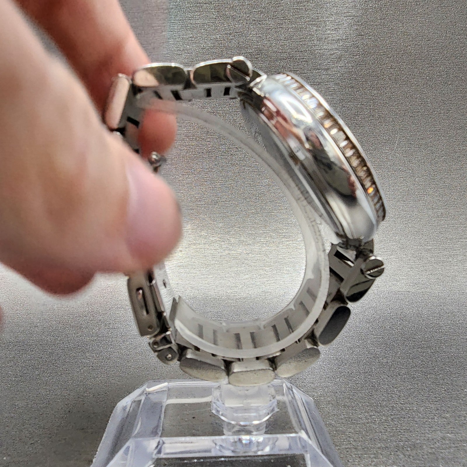 Michael Kors Skylar Watch Women 42mm White Dial Silver Tone MK5866 New Battery9
