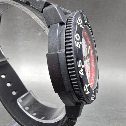 Luminox Navy Seal Watch Men 43mm White Dial Black Date Japan Tsunami Aid New Bat4