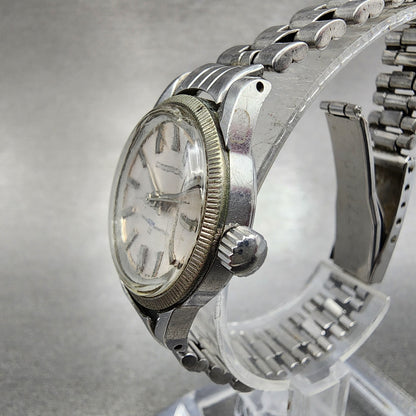 Citizen Carol Watch Women 25mm White Dial Steel Manual Wind 21 Jewels Runs