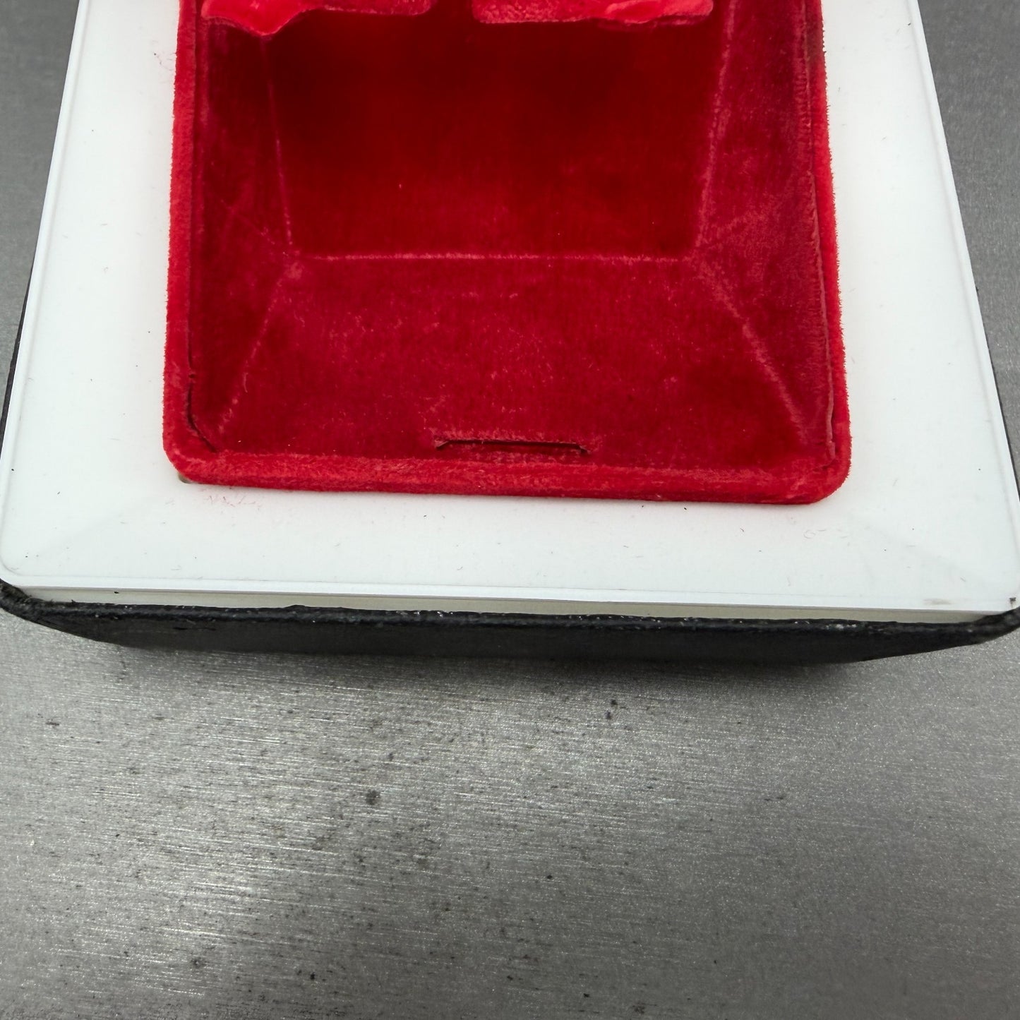 Rado Presentation Watch Box Black Leather Rectangle Vintage Display Box Package3