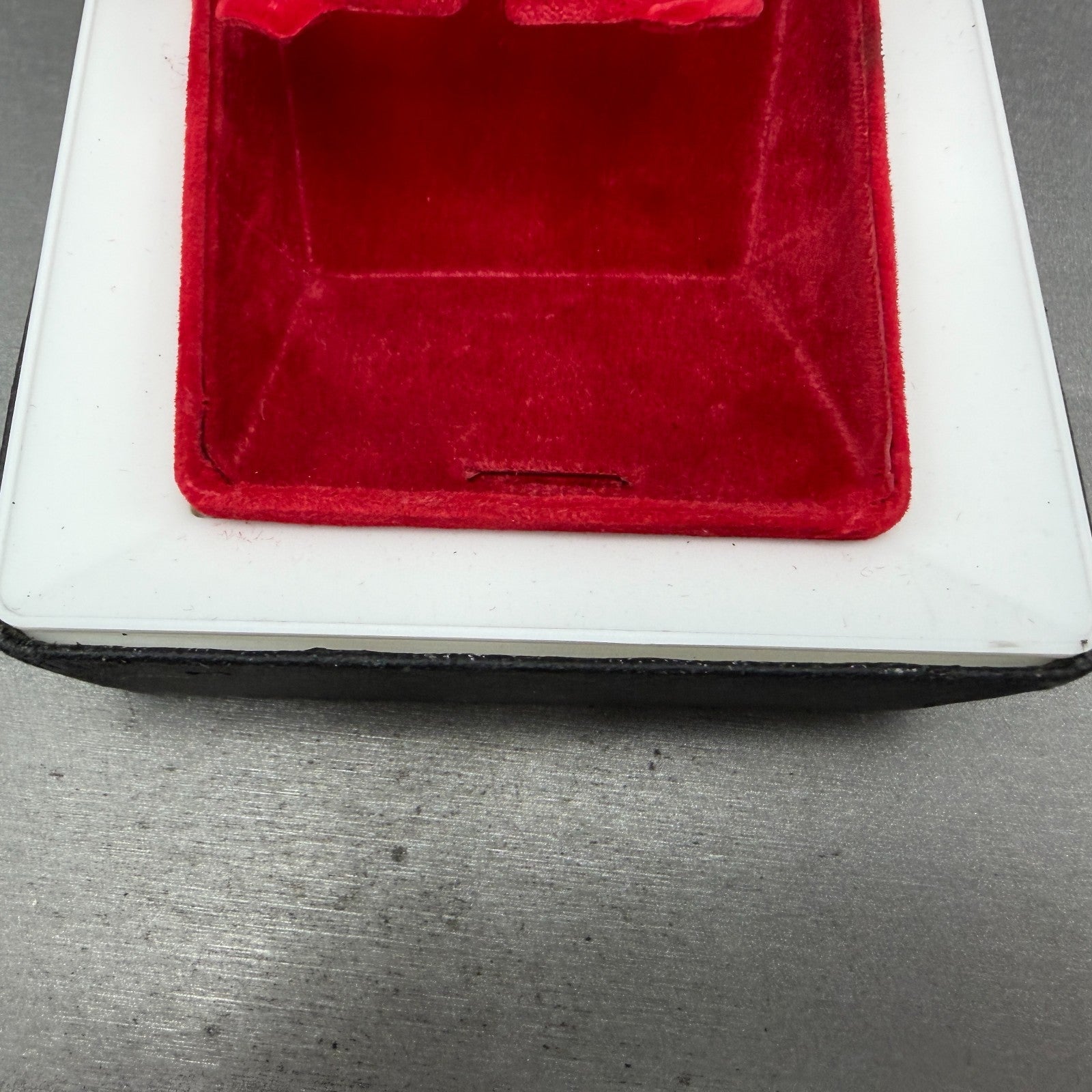 Rado Presentation Watch Box Black Leather Rectangle Vintage Display Box Package3