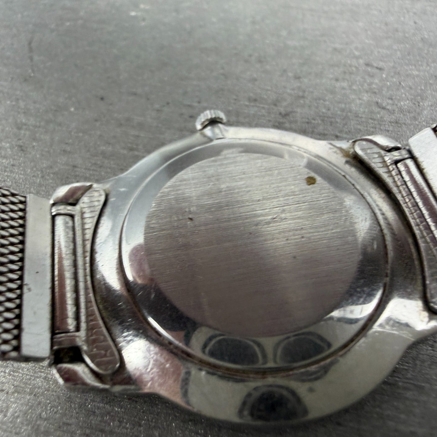 Universal Geneve Watch Men 31mm White Dial Steel Round Manual Wind 842101 PARTS10