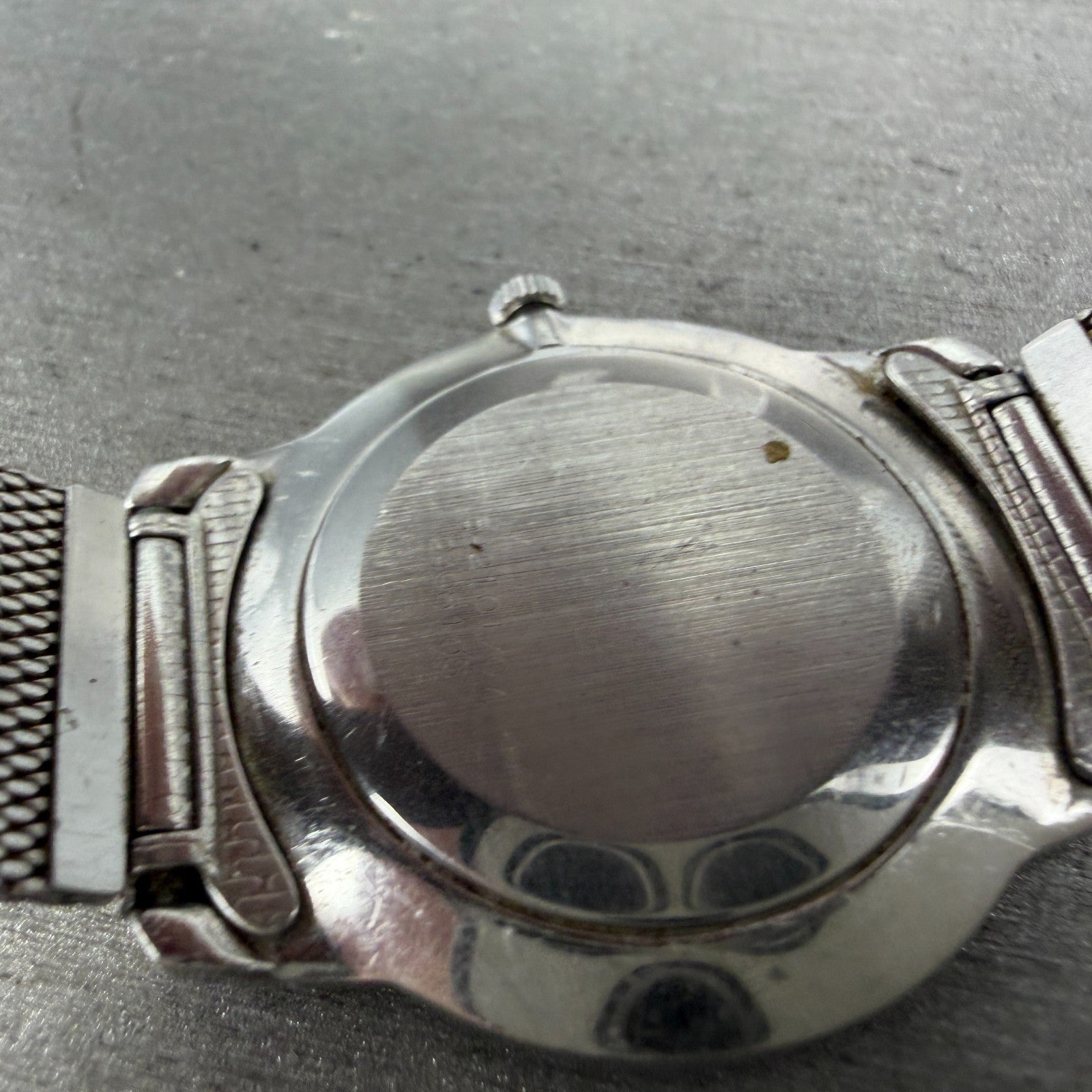 Universal Geneve Watch Men 31mm White Dial Steel Round Manual Wind 842101 PARTS10