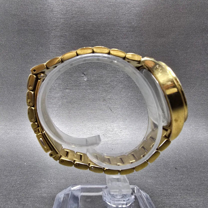 Invicta Watch Women 33mm MOP Dial Gold Tone Round 31105 New Battery Cream8