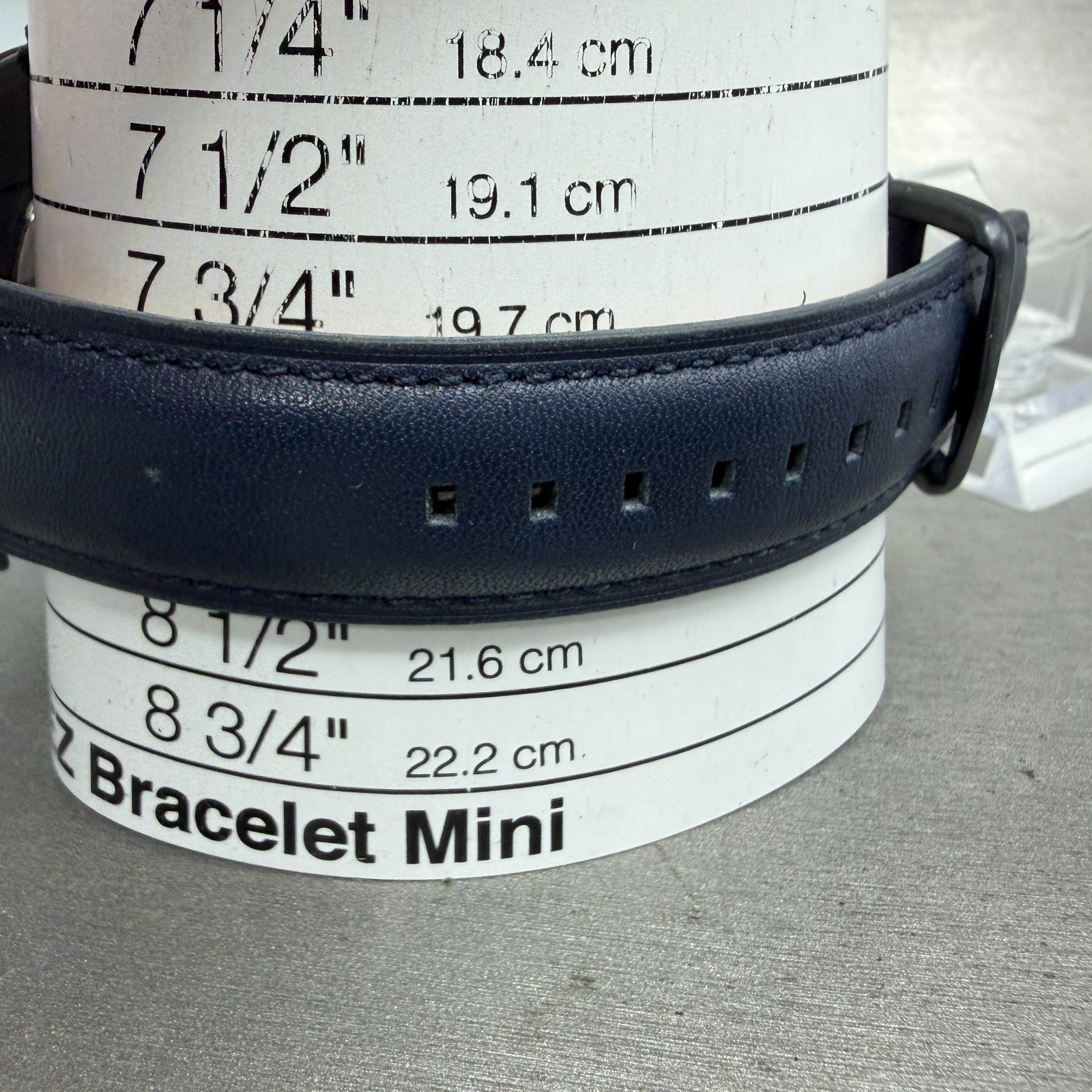 Fossil Watch Men 44mm Blue Dial Blue Tone Round Small Seconds FS5448 New Battery10