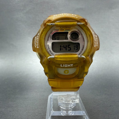 Casio Baby-G Watch Women 43mm Digital Clear Alarm Chrono BG-370 New Battery5