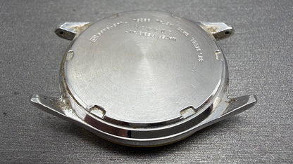 Seiko Watch Men 35mm Silver Dial Two Tone Round Daydate Vintage 7N43-8A39 PARTS8