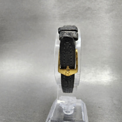 Seiko Tank Watch Women 18mm Gray Dial Gold Tone Rectangle 73206160 New Battery7