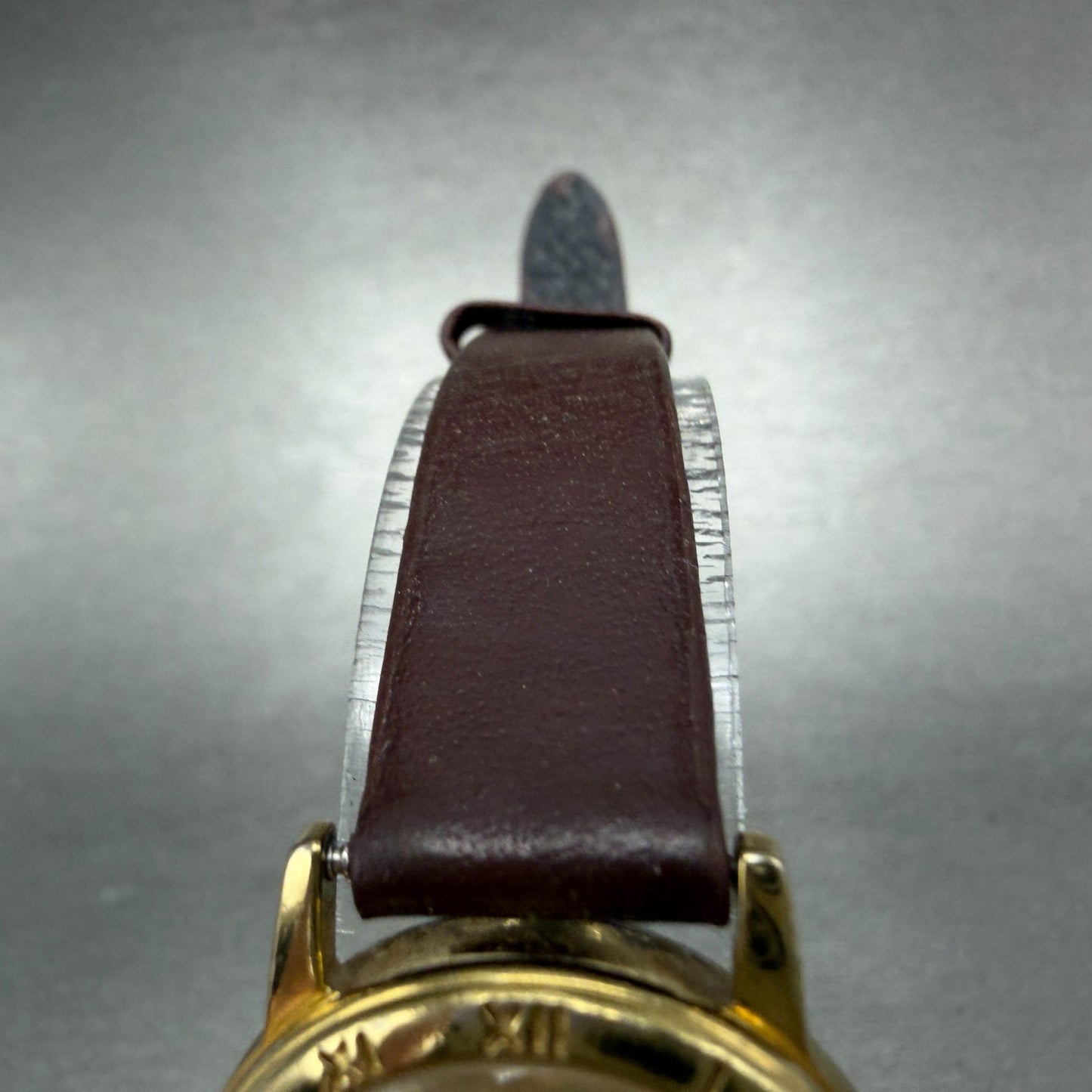 Citizen Watch Women 24mm Champagne Dial Gold Tone Date 1012-K13131 New Battery y4