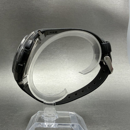 Casio Waveceptor WVA-M650 Watch Men 44mm Analog Digital Black Round Chrono Runs6