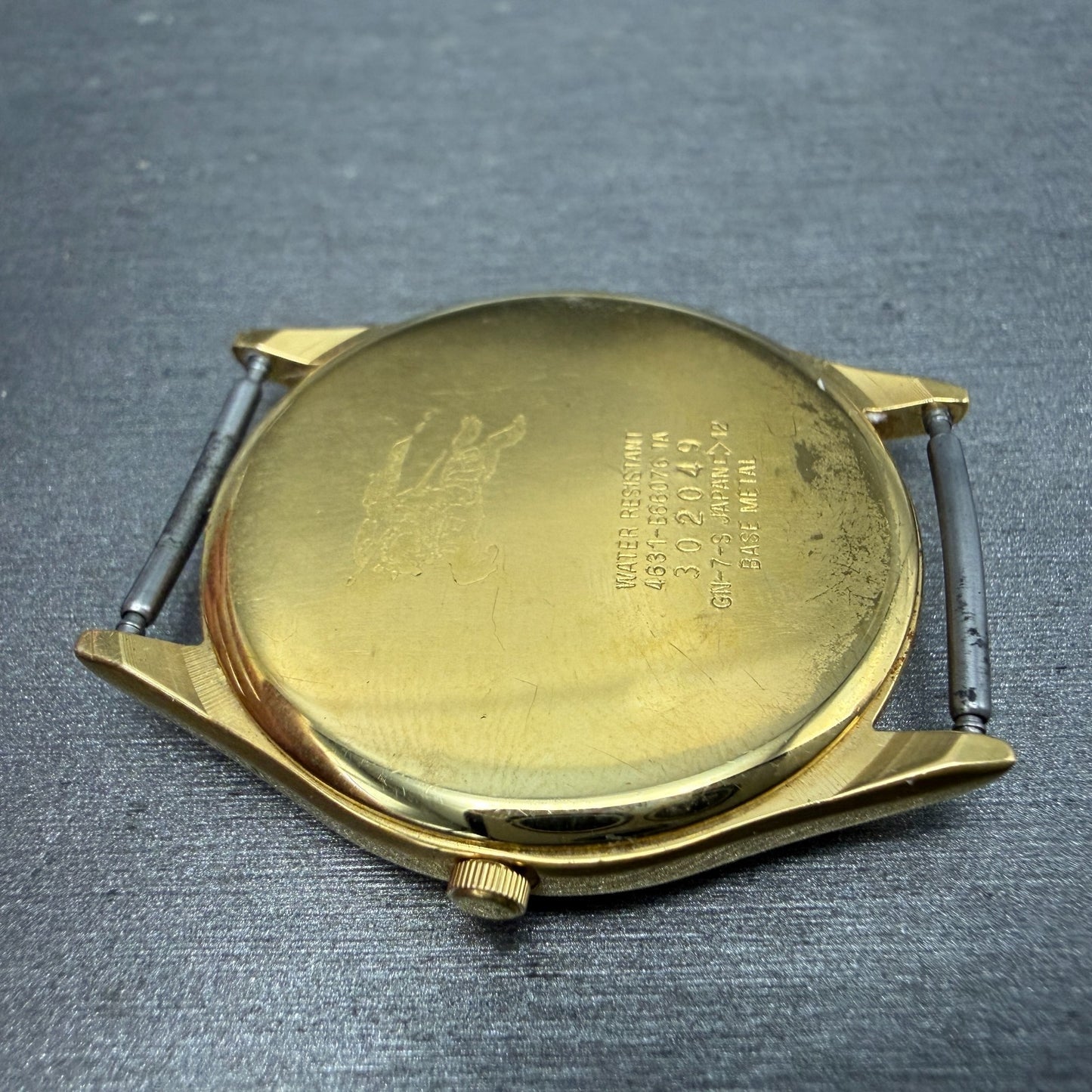 Burberry Watch Men 33mm Cream Dial Gold Tone Round 4631-E66076 PARTS9