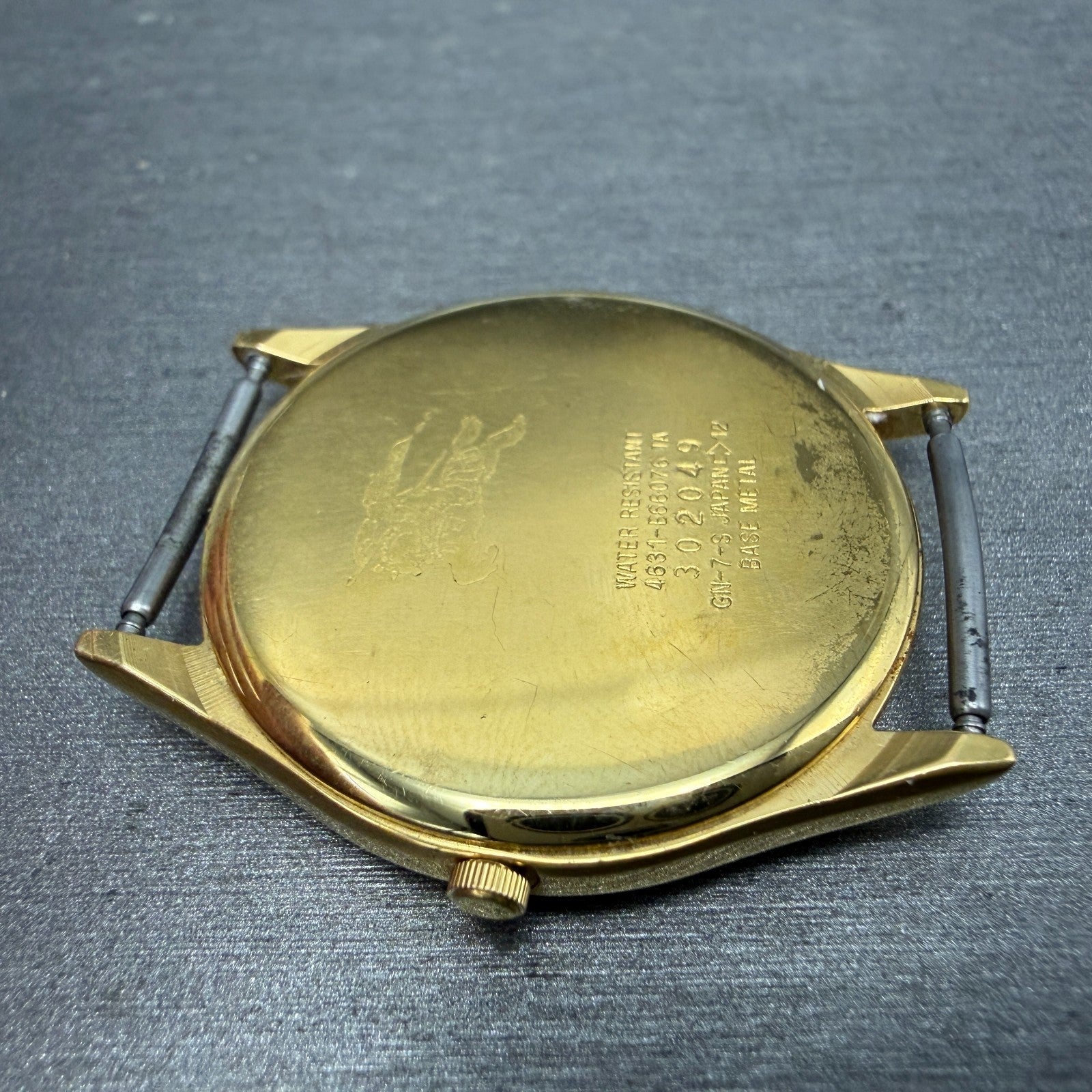 Burberry Watch Men 33mm Cream Dial Gold Tone Round 4631-E66076 PARTS9