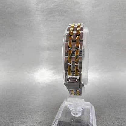 Citizen EcoDrive Watch Women 17mm MOP Dial Two Tone Oval B020H23923 Runs7