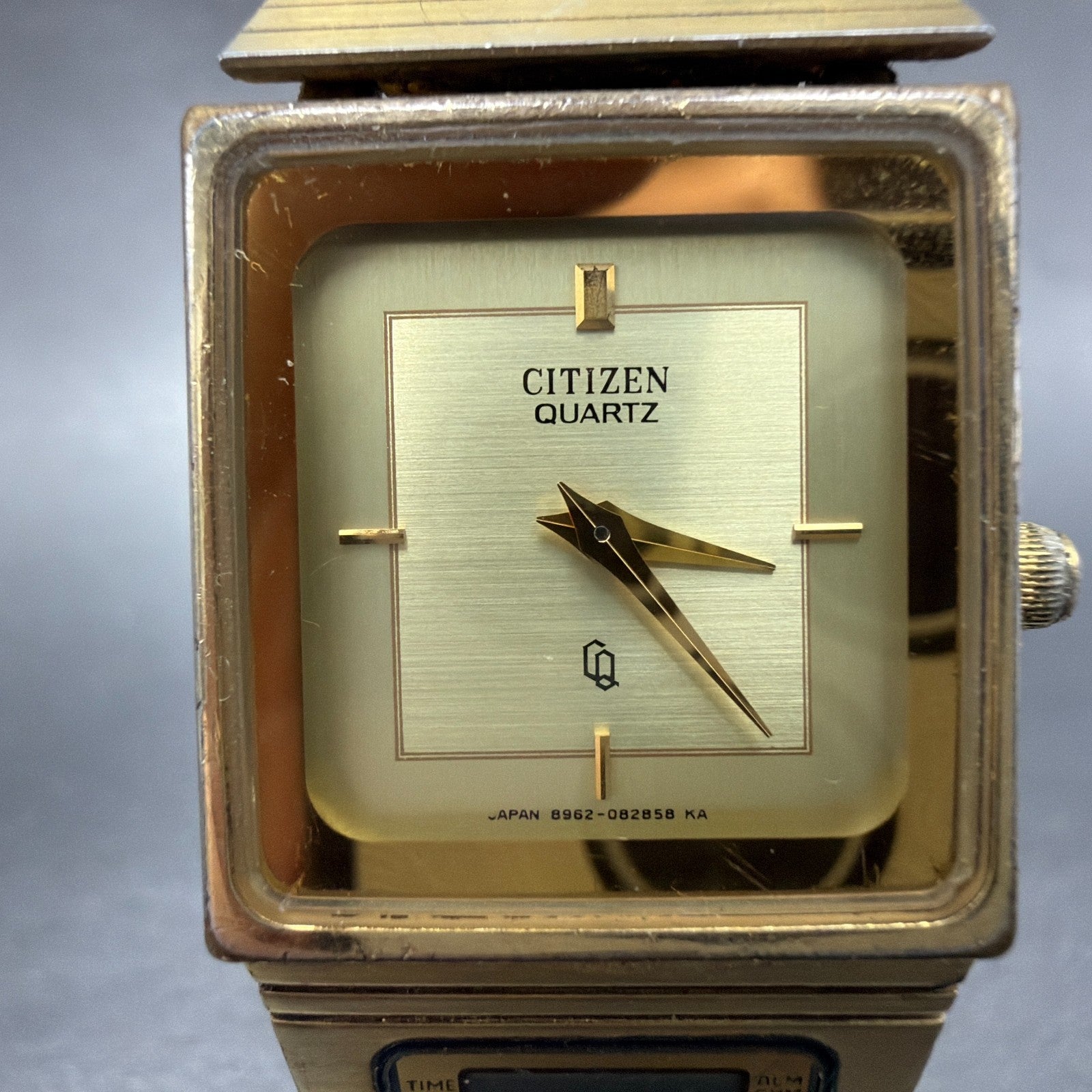 Citizen CQ Watch Men 25mm Champagne Dial Gold Tone 8962-084942 PARTS2
