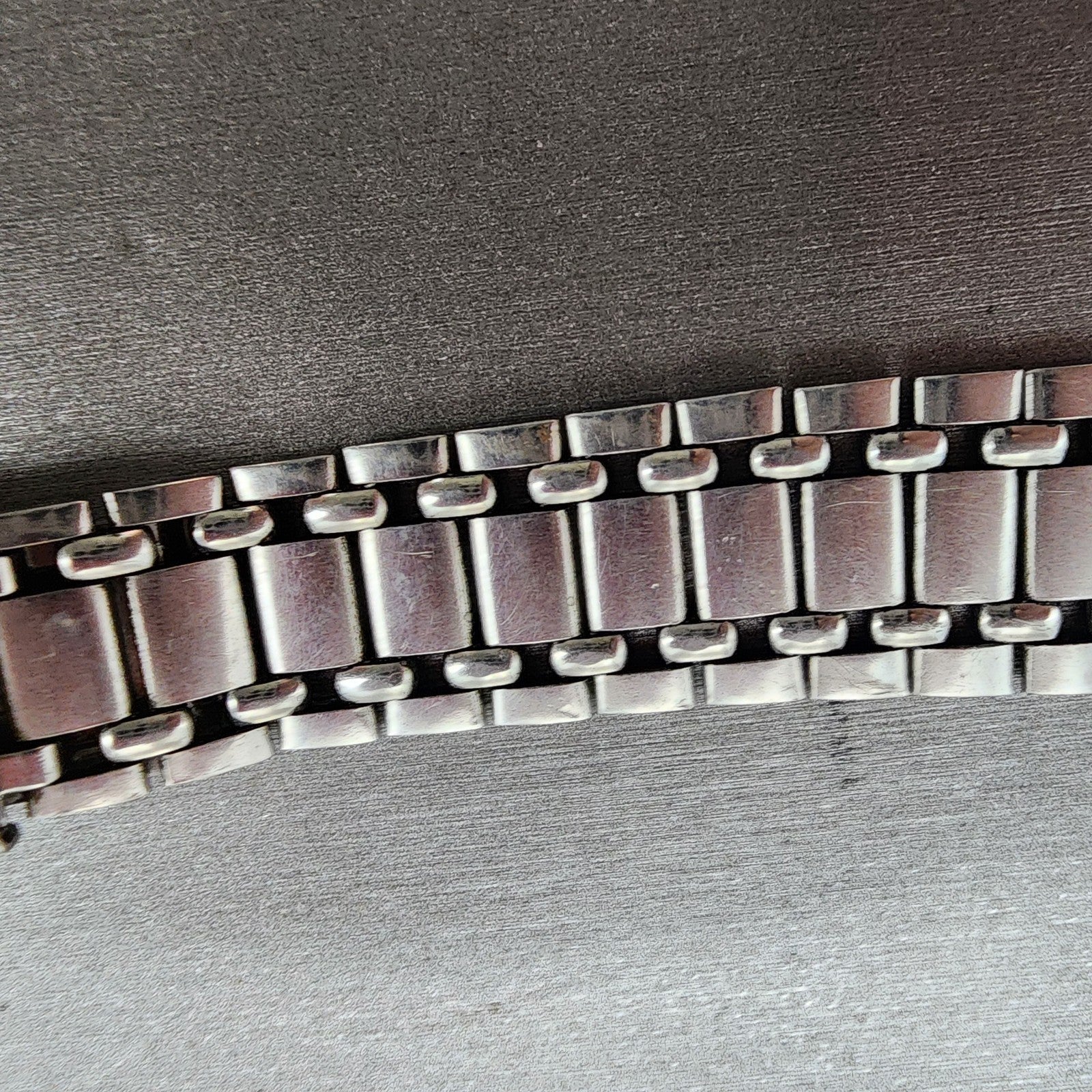 Citizen Bracelet 12mm Stainless Steel Tri Folding Clasp  Vintage3