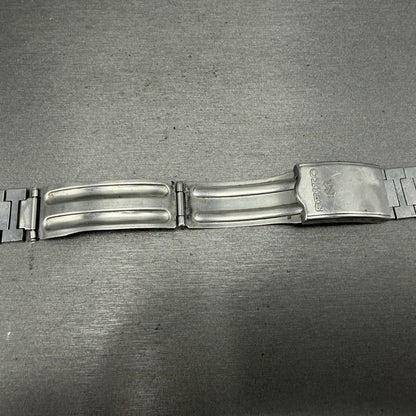Seiko SQ Bracelet C202 Stainless Steel Tri Folding Clasp 8mm Vintage Japan B12