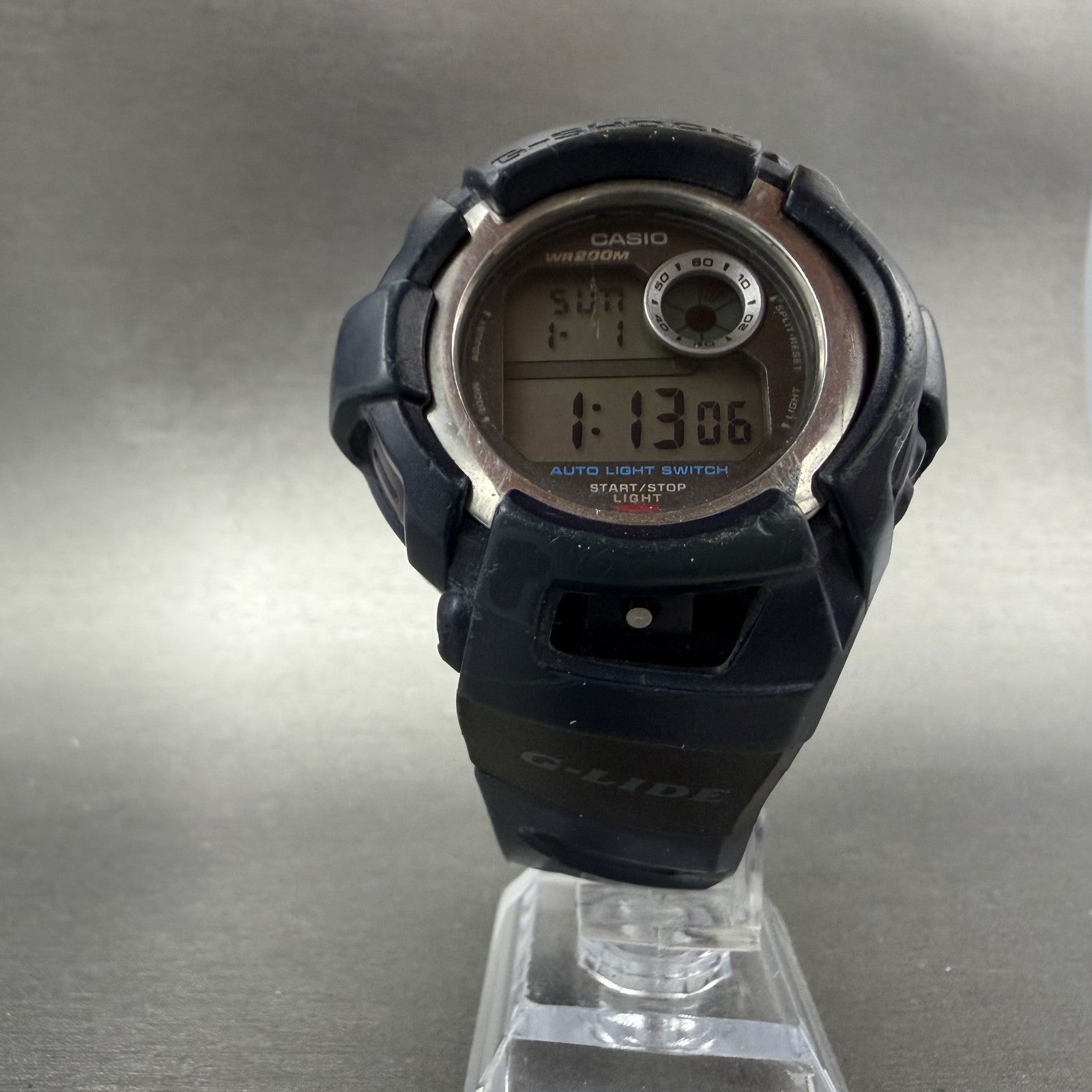 Casio G-Shock DWX-112 Watch Men 48mm Digital Blue Round READ!!!!!!!! New Battery5