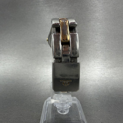 Baume & Mercier Linea Watch Women 24mm Gray Dial Two Tone Round 5261 PARTS8