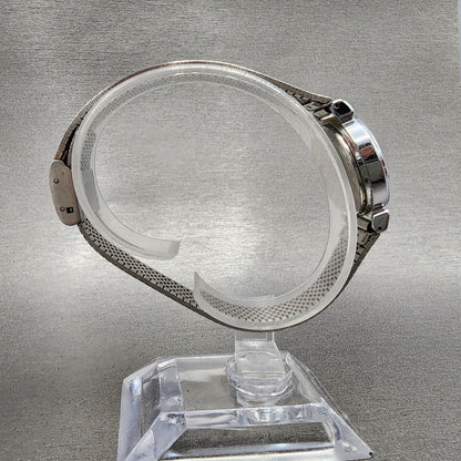 Seiko ALBA Watch Women 24mm Silver Dial Silver Tone Round V8110540 New Battery8
