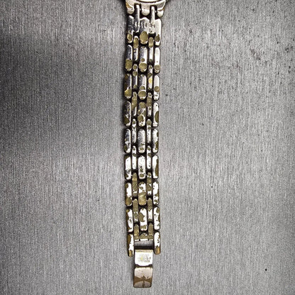 Seiko Watch Women 24mm Silver Dial Two Tone Round V700-6379 New Battery Vintage12
