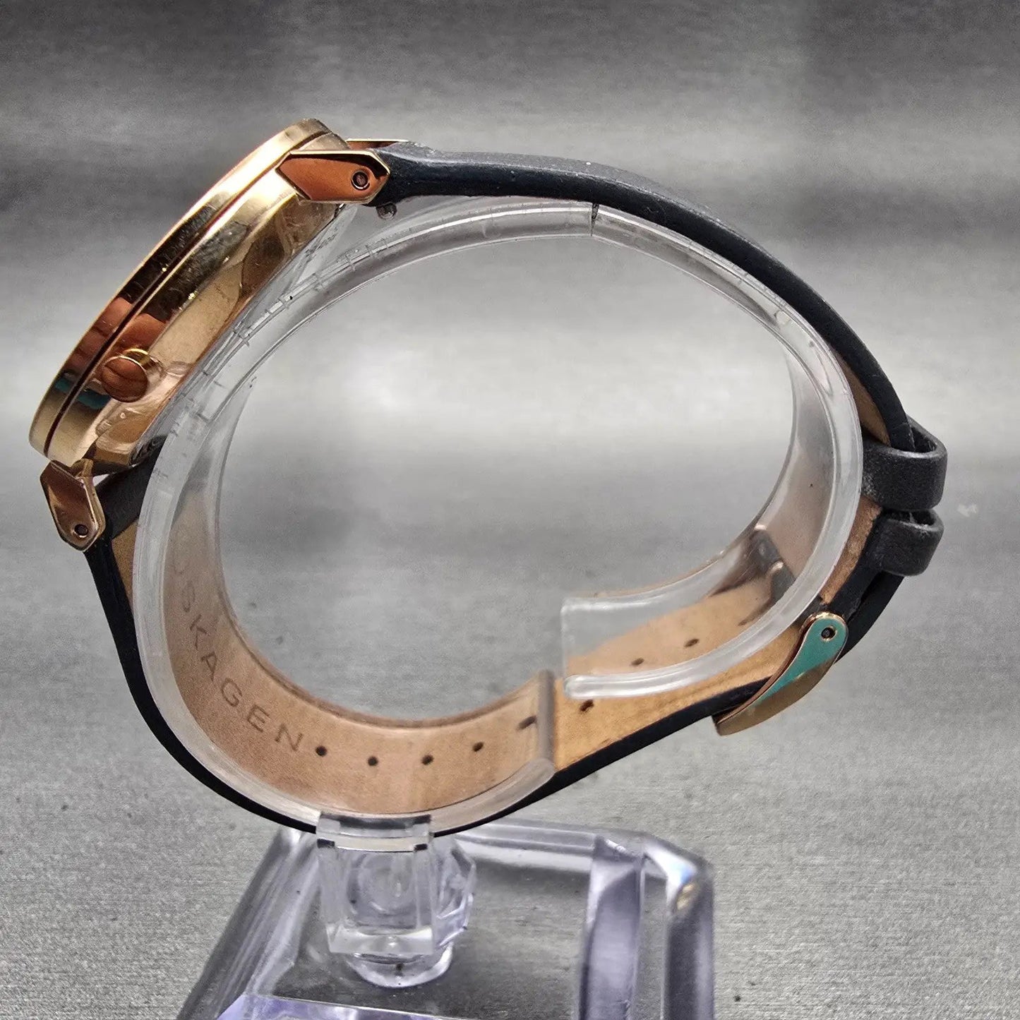 Skagen Hald Watch Women 34mm White Dial Rose Gold Tone Round SKW2674 New Battery6