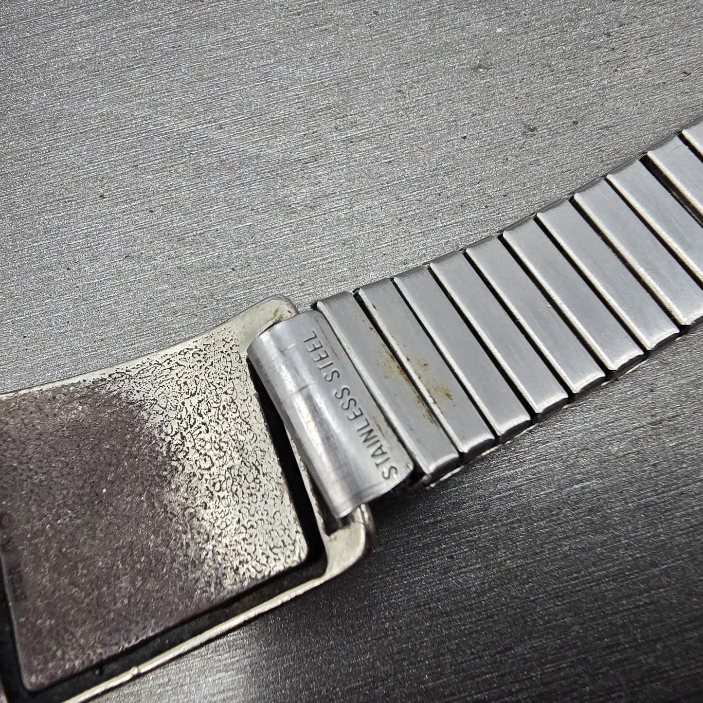 Navajo Sterling Silver Watch Band Tips 17mm Eagle Feather Design Vintage14