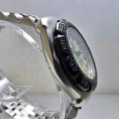 Tag Heuer Formula 1 Dive Watch Women 28mm Luminous Dial Steel Date New Battery3