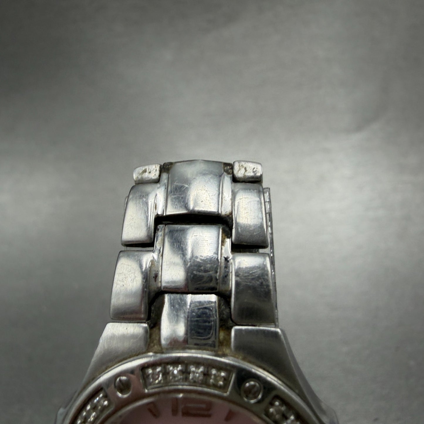 Seiko Coutura Watch Women 27mm MOP Dial Silver Tone Date Round 7n82-0CG0 New Bat4