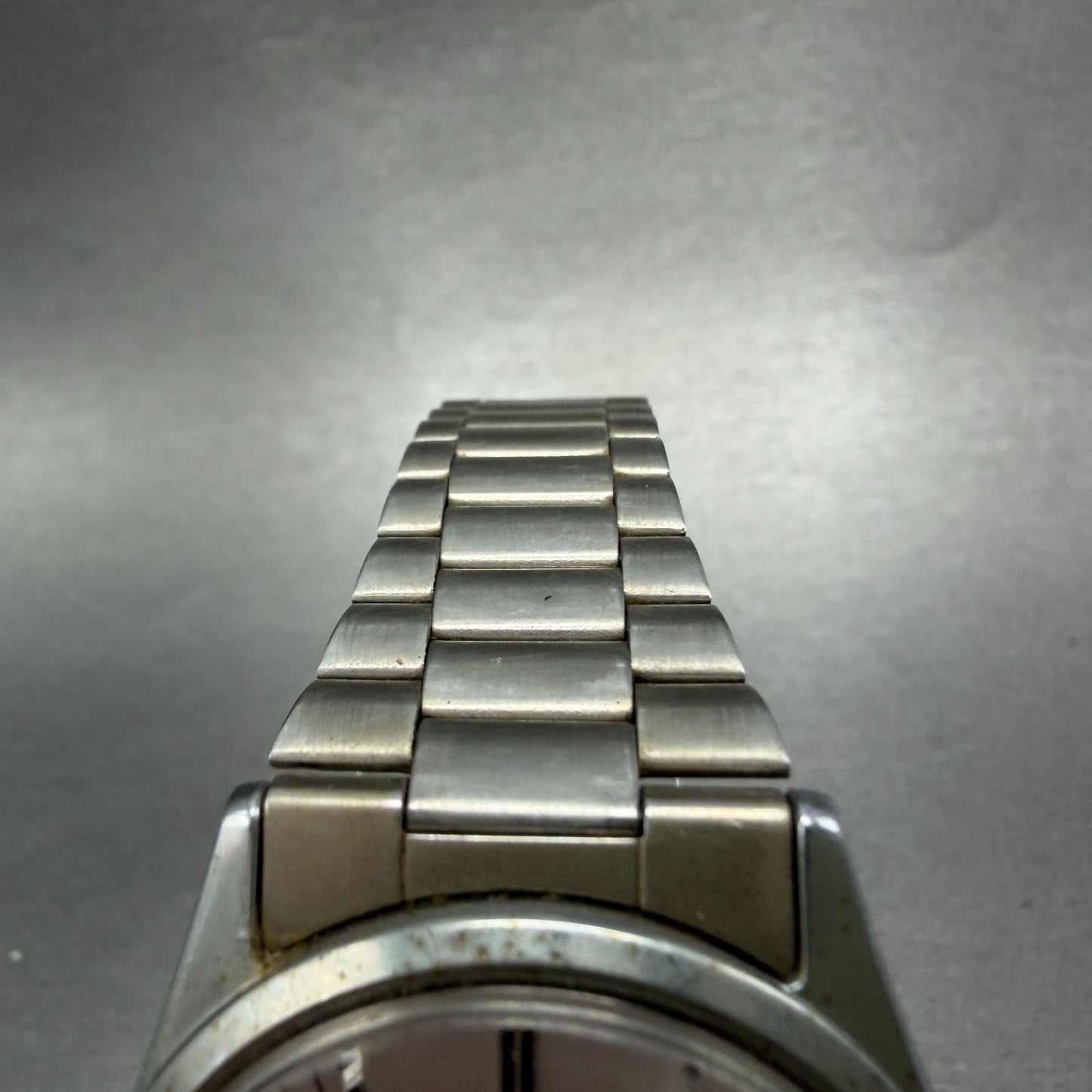 Seiko Alba Watch Men 36mm Silver Dial SIlver Tone Date Y142-8160 New Battery VTG4