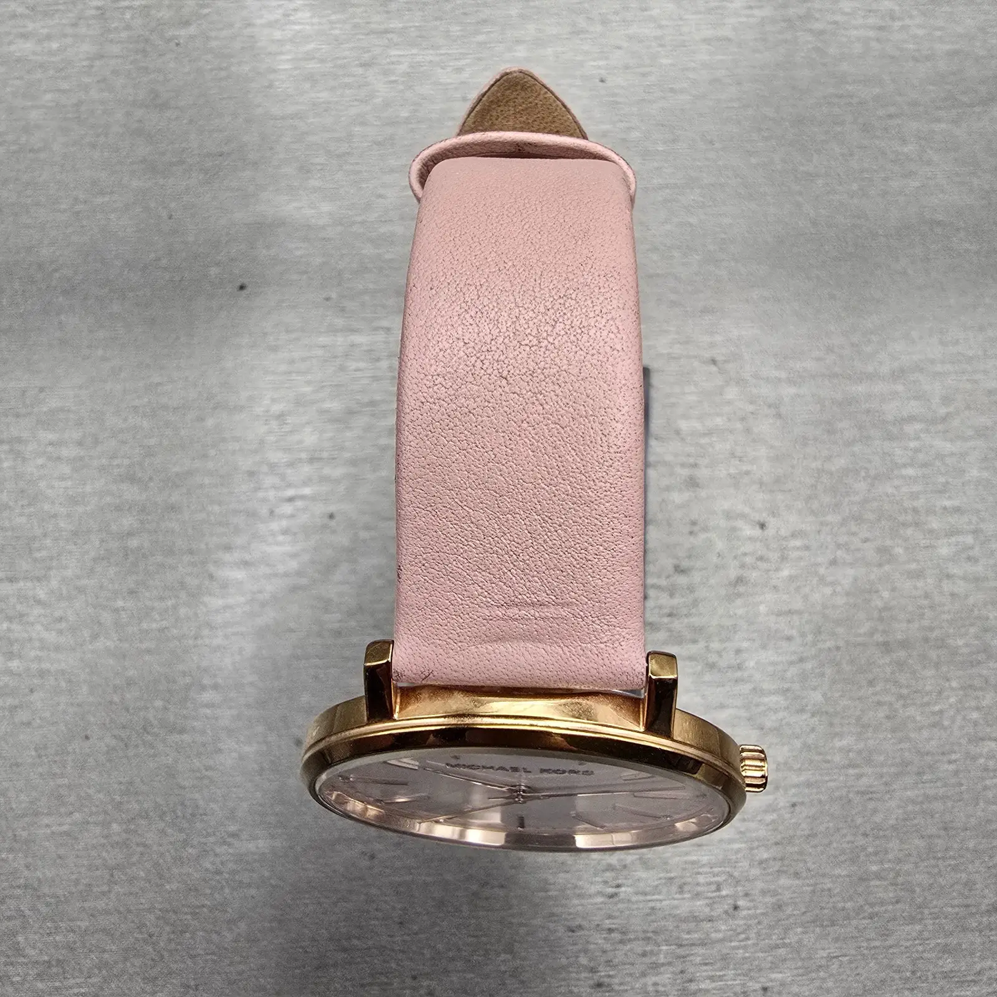 Michael Kors Pyper Watch Women 38mm White Dial Rose Gold Round MK2741 New Batt5
