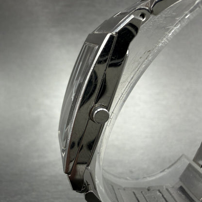 Citizen XC Tank Watch Men 16mm Gray Dial Silver Tone Rectangle 5431-T003982 Runs2