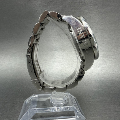 Invicta Grand Diver Watch Women 38mm Silver Dial Steel Gem Set Date Automatic8