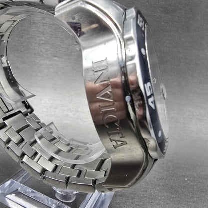Invicta Pro Diver Chronograph Watch Men 49mm Purple Dial Silver Tone 0070 PARTS5