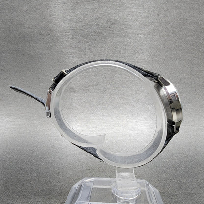 Seiko Watch Women 24mm White Dial Silver Tone Round 41306001 New Battery8