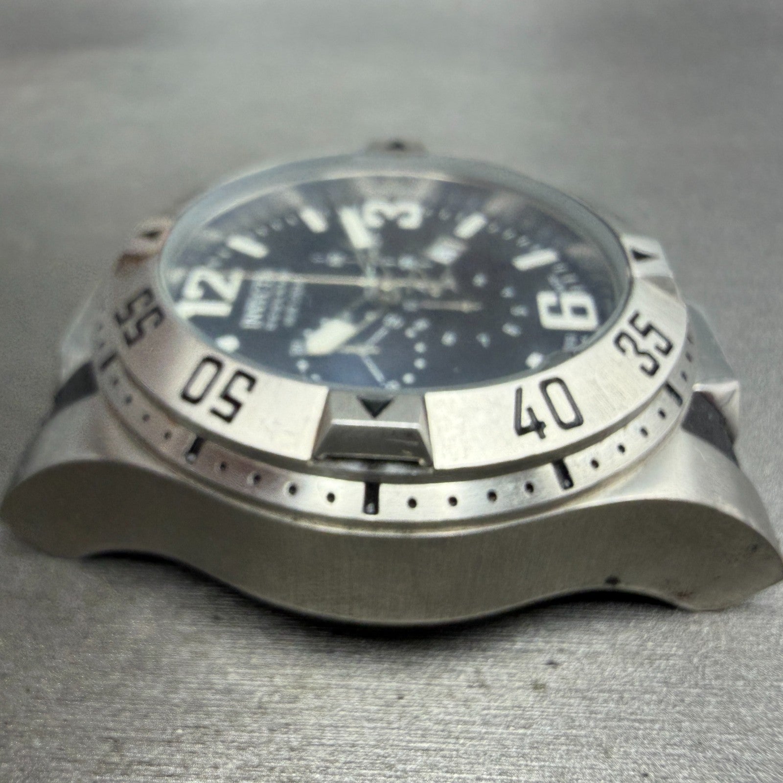 Invicta Excursion Chronograph Watch Men 50mm Black Dial Steel Date 6262 New Batt3