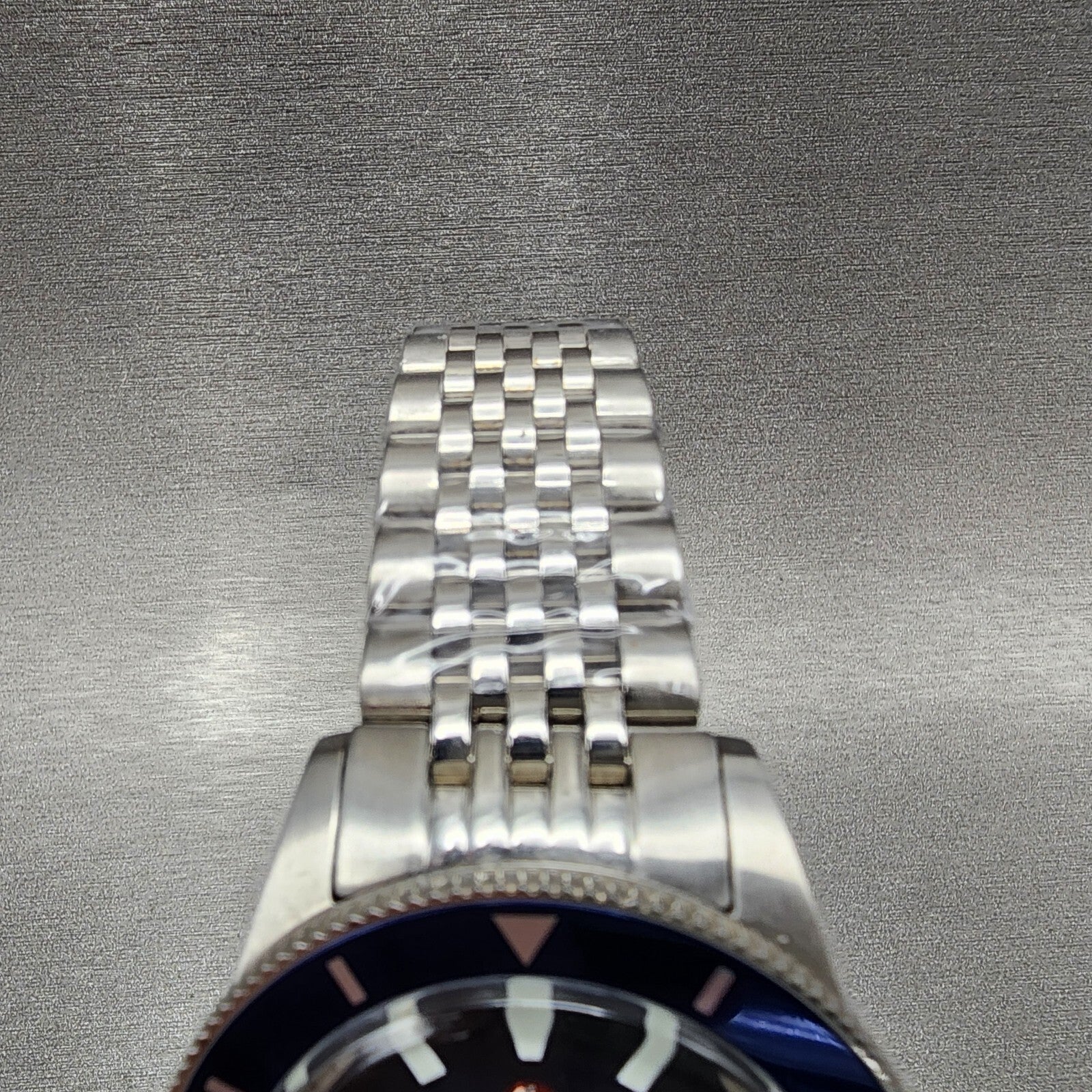 Rado Captain Cook Dive Watch Men 41mm Blue Dial Steel Date Automatic Custom Runs4