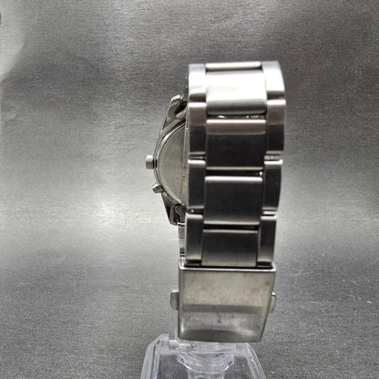 Citizen Reguno Atomic SolarWatch Men 36mm White Dial Silver Tone Date PARTS8
