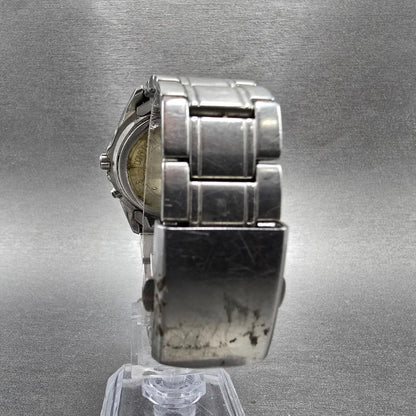 Citizen Reguno Atomic Solar Watch Men 38mm White Dial Silver Date PARTS JDM8