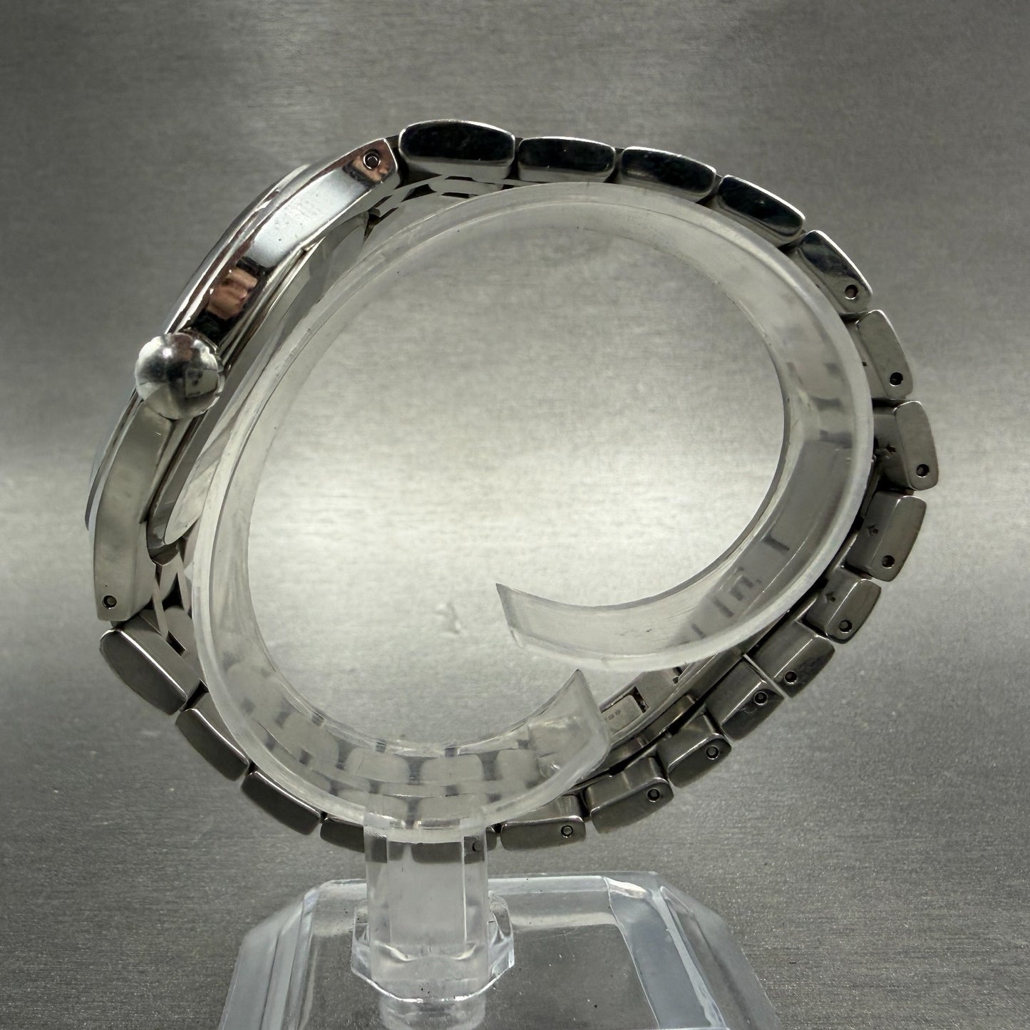 Movado Museum Watch Men 39mm Black Dial Silver Tone 01.1.14.1085 New Battery6