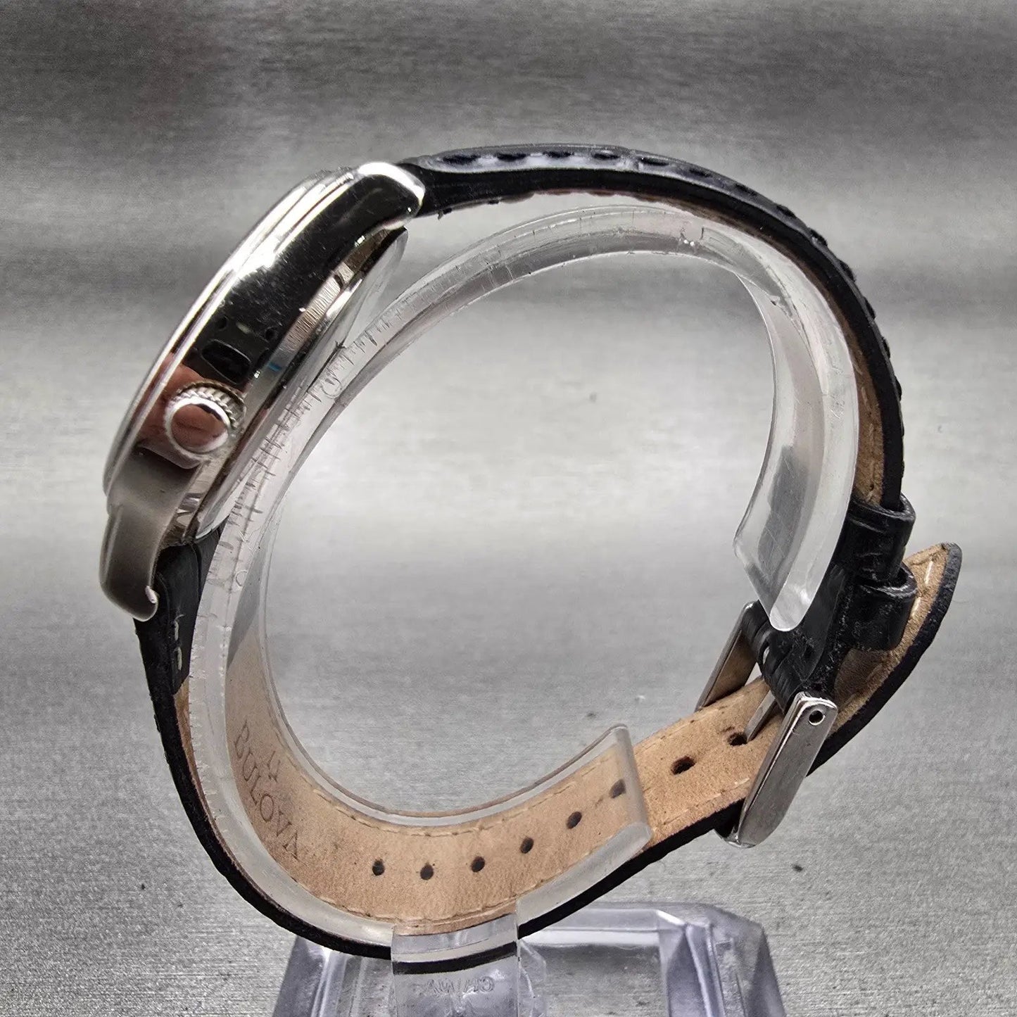 Bulova Watch Women 30mm Silver Dial Silver Tone Round 96T58 New Battery6