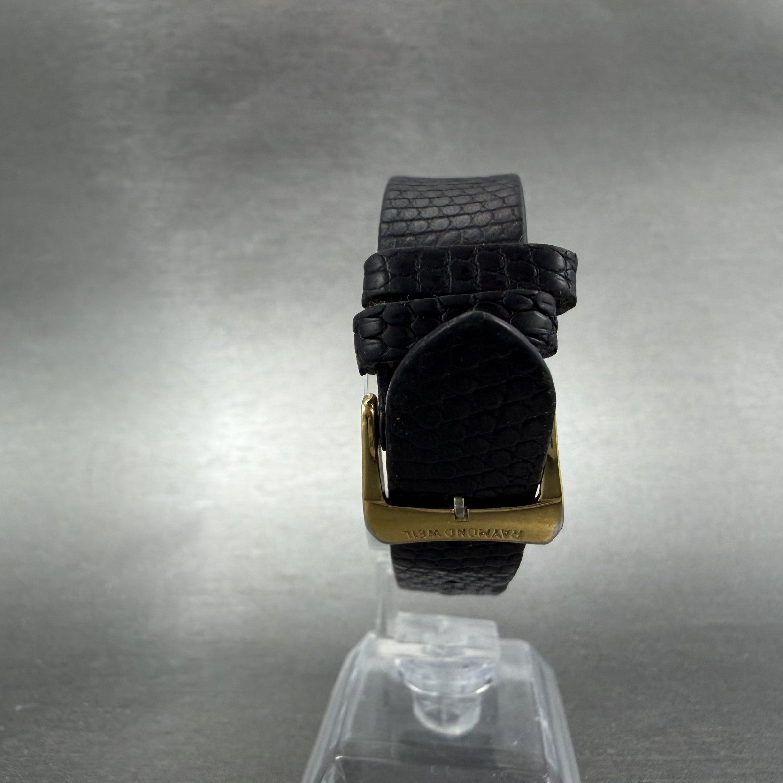 Raymond Weil Tank Watch Women 22mm White Dial Gold Plated Rectangle 5742 Newbatt7