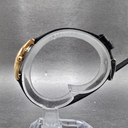 Seiko Lukia Solar Watch Women 20mm White Dial Rose Gold Oval V117-0CR0 Runs6