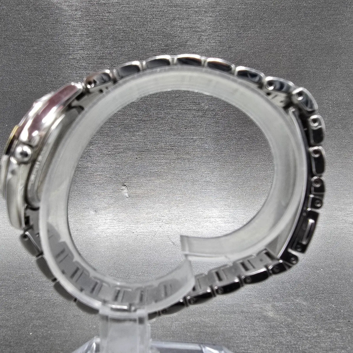 Citizen Eco-Drive Watch Women 30mm White Dial Two Tone Diamonds EM0454-52A Works6