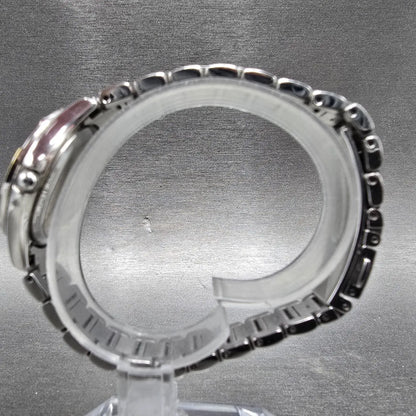 Citizen Eco-Drive Watch Women 30mm White Dial Two Tone Diamonds EM0454-52A Works6