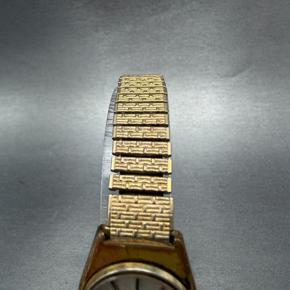 Seiko Delica Automatic Watch Women 24mm Champagne Dial Gold Tone 2411-7000  PART5