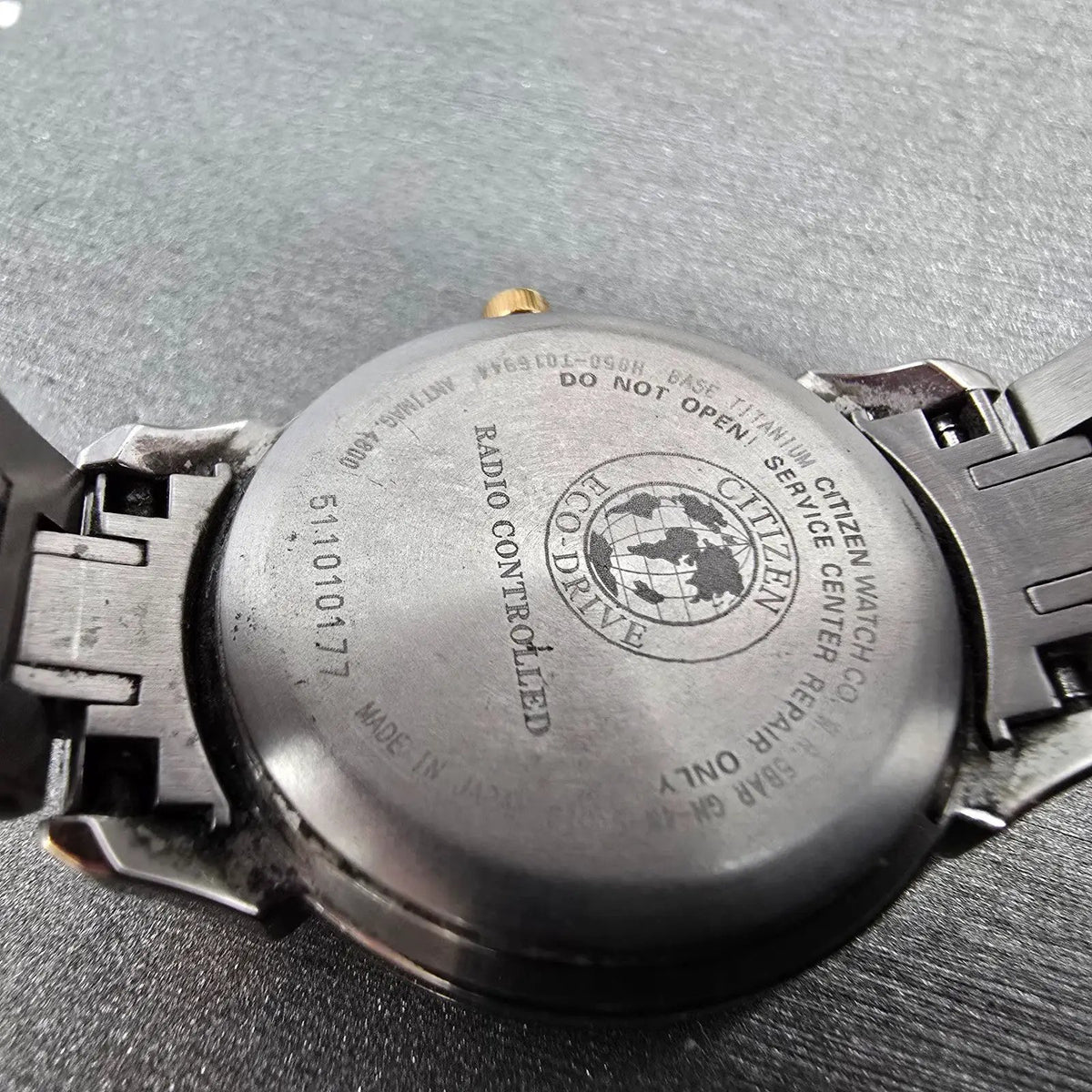 Citizen Exceed Watch Women 26mm MOP Dial Two Tone Atomic Solar H050 PARTS10