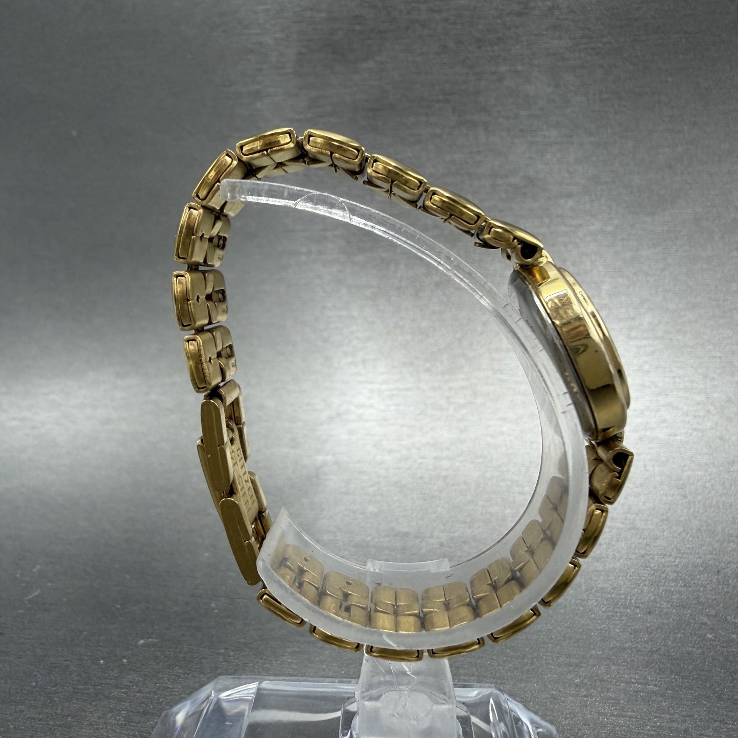 Citizen CQ Watch Women 20mm Champagne Dial Gold Tone Round 3220-S38192 New Batt8